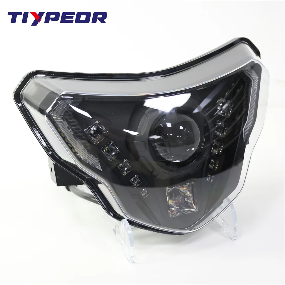 product tiypeor new design upgrade brighter motorcycle led headlight for g310gs g310r2017 2018 with daytime running lights-4
