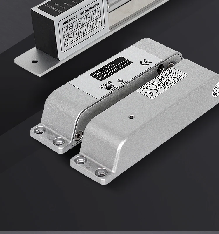 2 Wires Electric Bolt Lock Electric Gate Drop Bolt Lock With Low ...