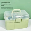 Large manicure storage box green-02