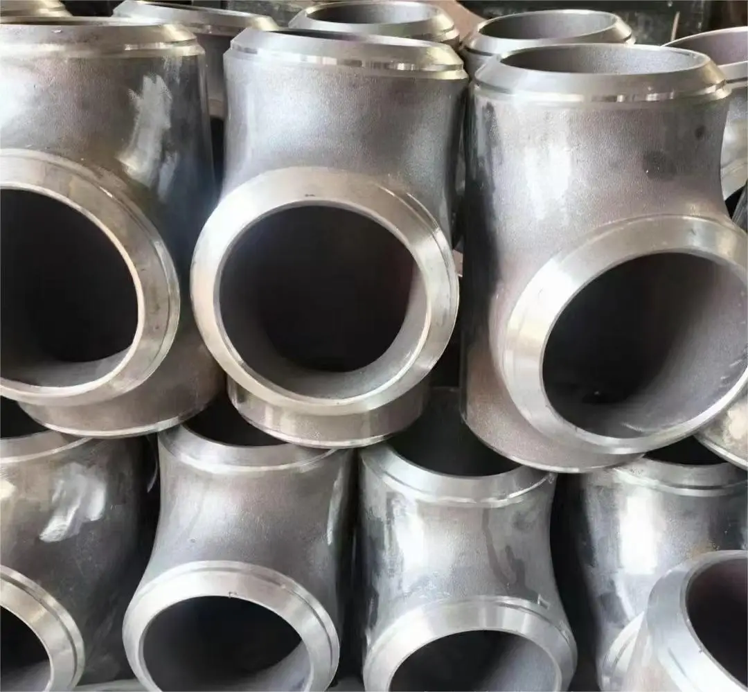 Customized Stainless Steel Ss304 316L 4 Way Pipe Fittings Butt Welding Equal Cross DN20 25 40 65 Eccentricity Cross Tube
