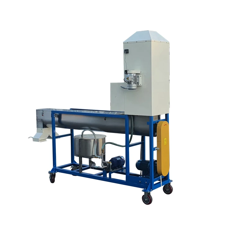 Stainless Steel Cotton Seed Coating Dressing Machine Grain Seed Treatment Machine,vegetable seeds, mini seed coating machine