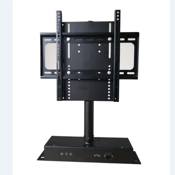 32-85inch Modern Motorized Remote 360 degree rotation TV lift TV mount Stand Cabinet table TV bracket for home hotel office