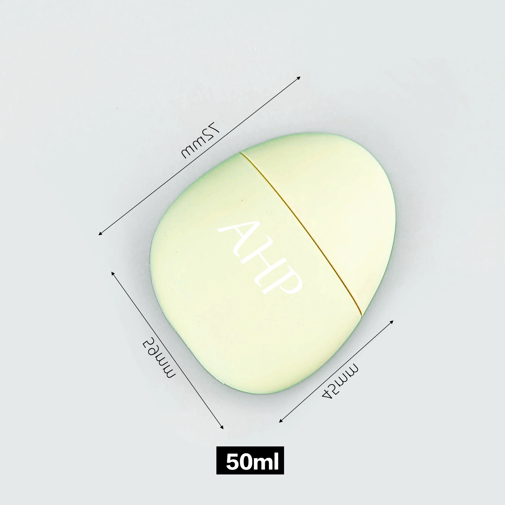 Egg Shape Sunscreen Packaging Sunblock Bb Squeeze Tube Packaging for Sunscreen Lotion Cream Makeup