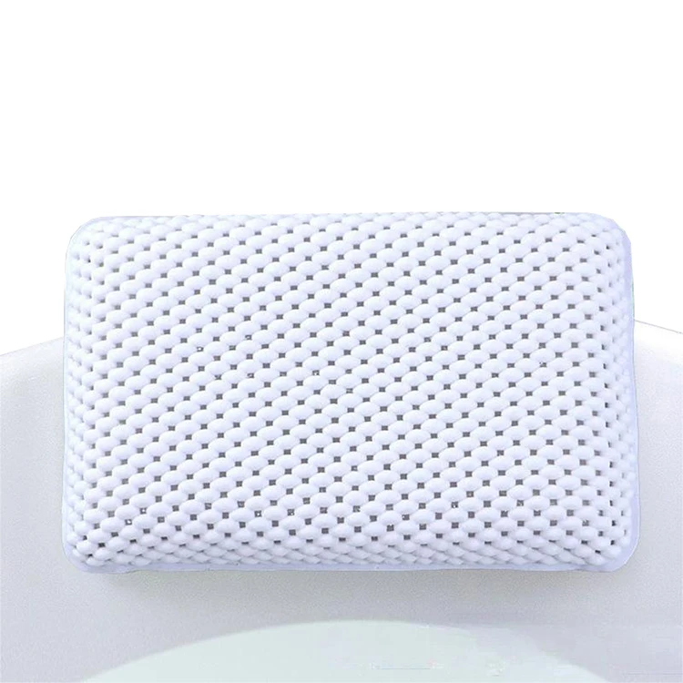 Bath Pillow With Suction Cup