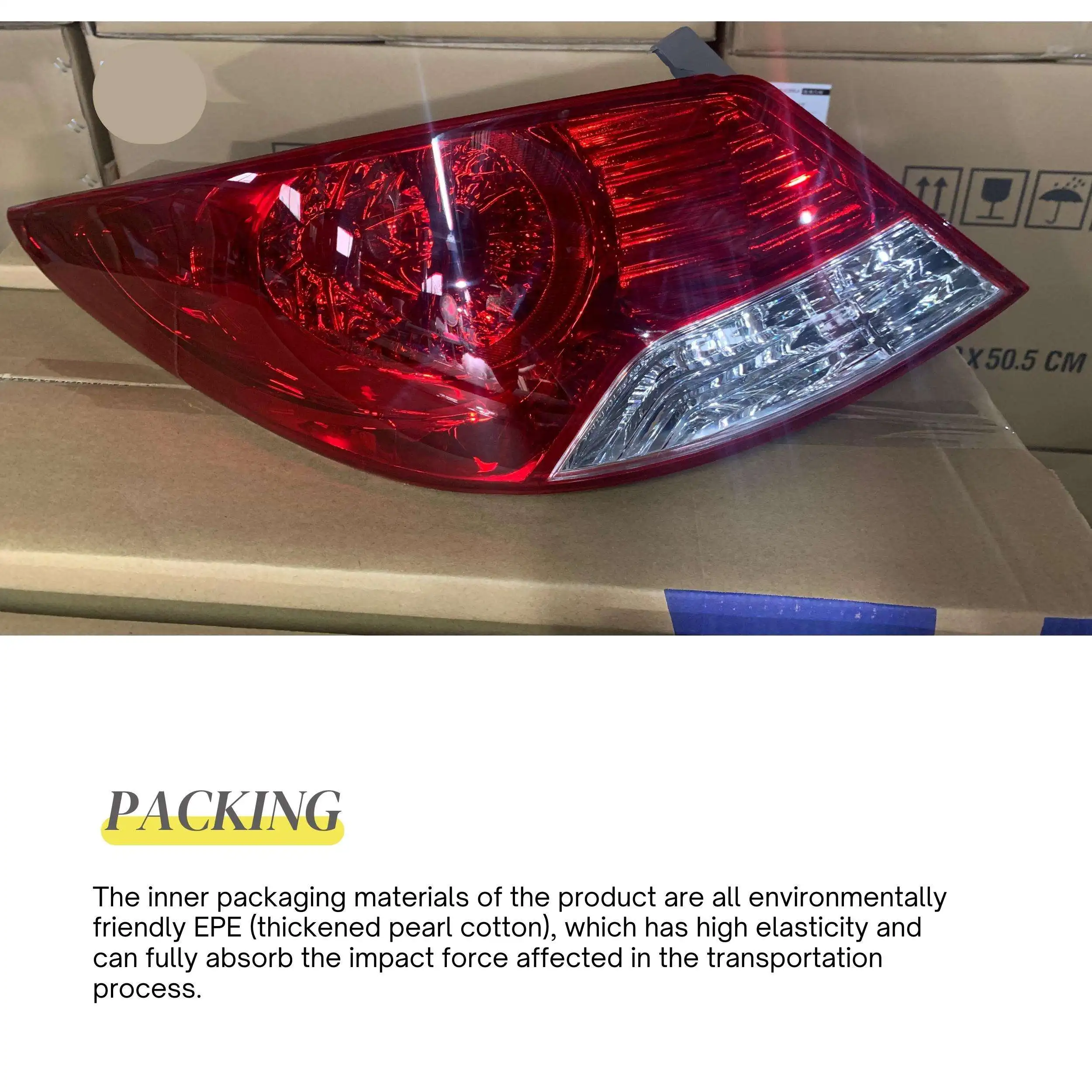 Factory Custom Halogen & Xenon Tail Lights Accessory for Hyundai Accent Led Tail Lamp