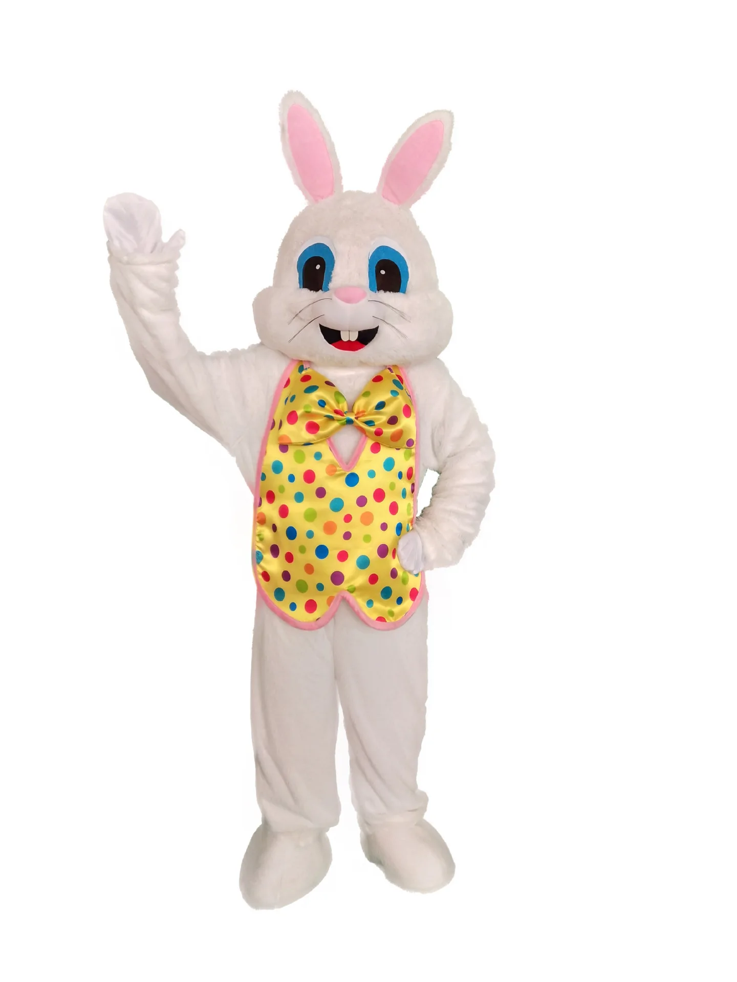 MatGui Easter Party Rabbit Costume Bunny Mascot Costume Adult