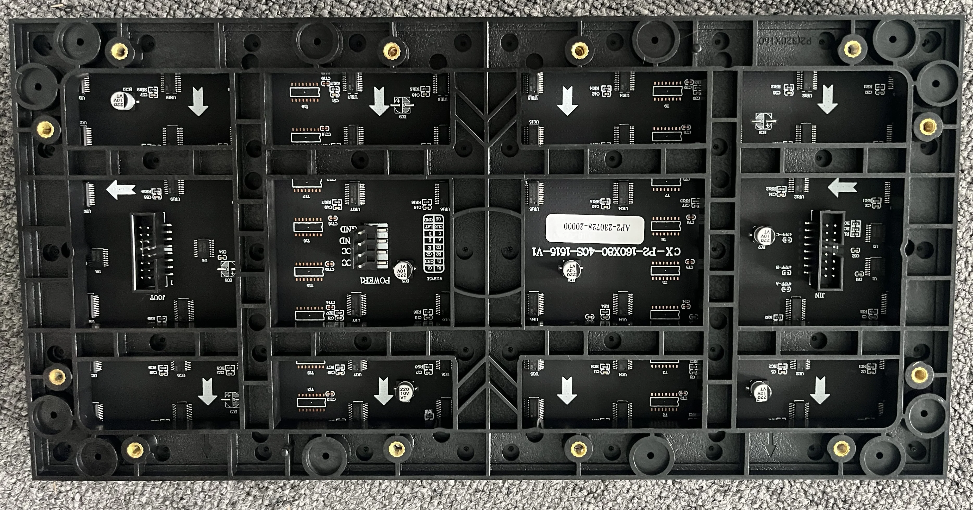 Digital Signage and Displays Large Stock P2 Indoor Led Display Module with Factory Direct Price