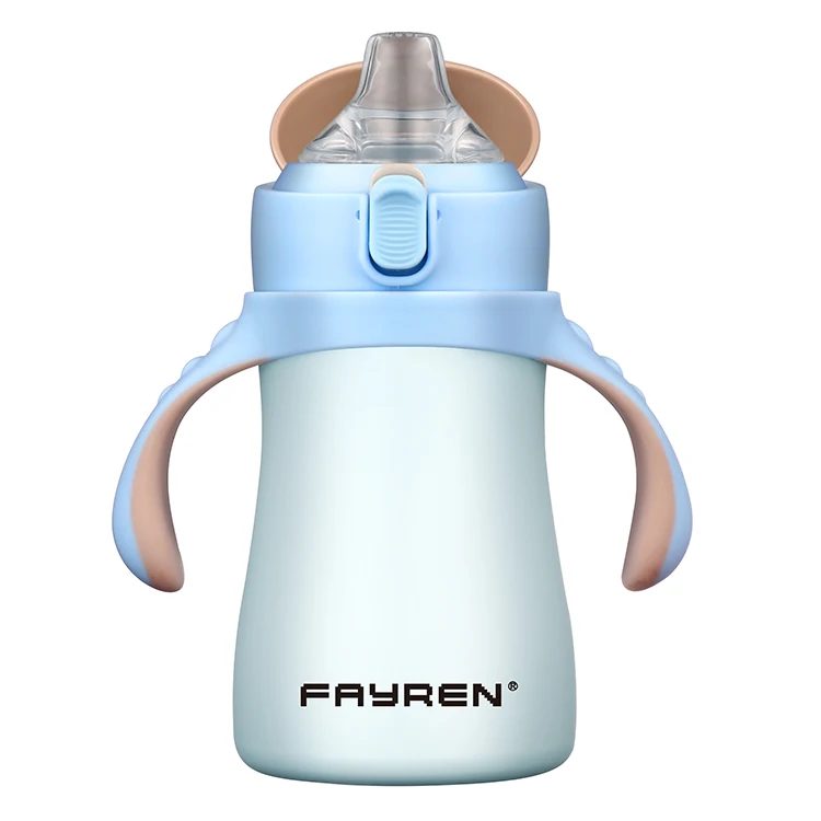 240ml Stainless Steel Thermos Baby Feeding Milk Water Bottle with Handle -  China Feeding Water Bottle and Baby Milk Bottle price