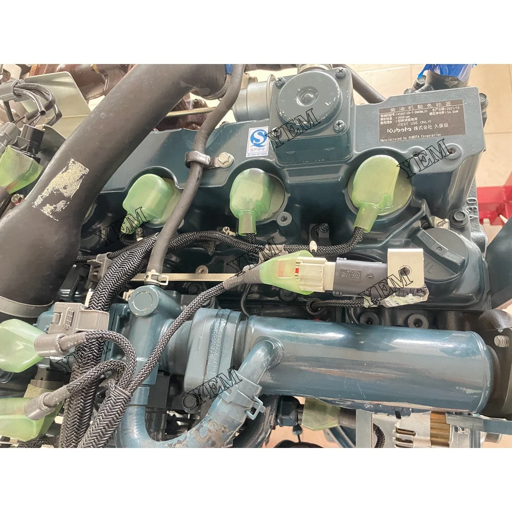 Complete Engine Assy for Kubota V3307-CR-T Engine Part 5
