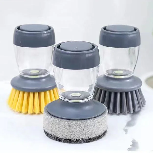 Автоматический диспенсер Iquid щетка для чистки ладоней ручка губка съемная мытья посуды пластиковая сумка приемная