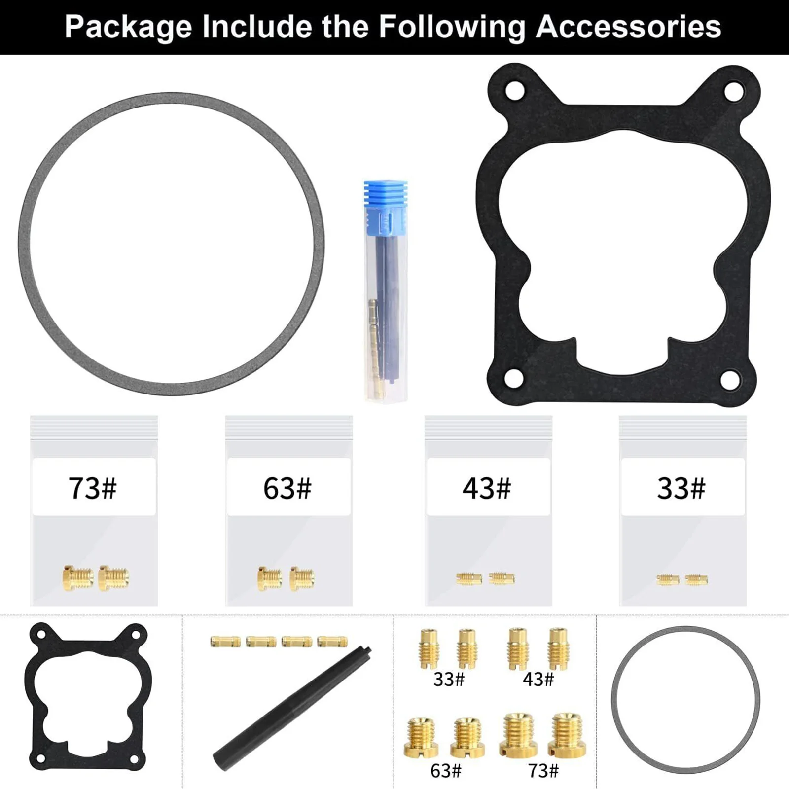 For Chevrolet 1970-1973 For GMC V8 For Chevy Big Block Mark IV 7.4L/454 Quadrajet Carburetor 750 CFM 7026202 7027213_voghion.com