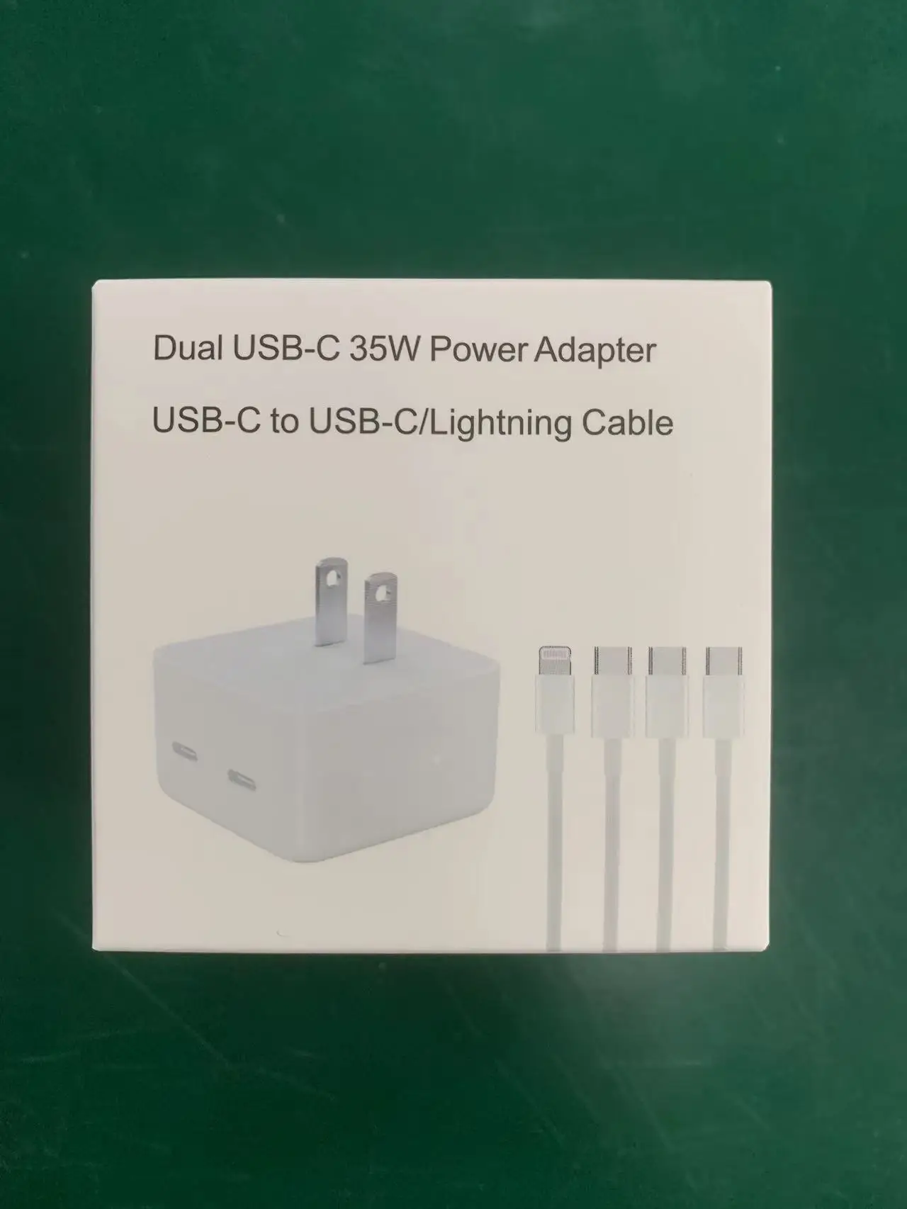 35w Usb C+c Fast Charger Adapter Type C Pd Wall Charger For Iphone 14