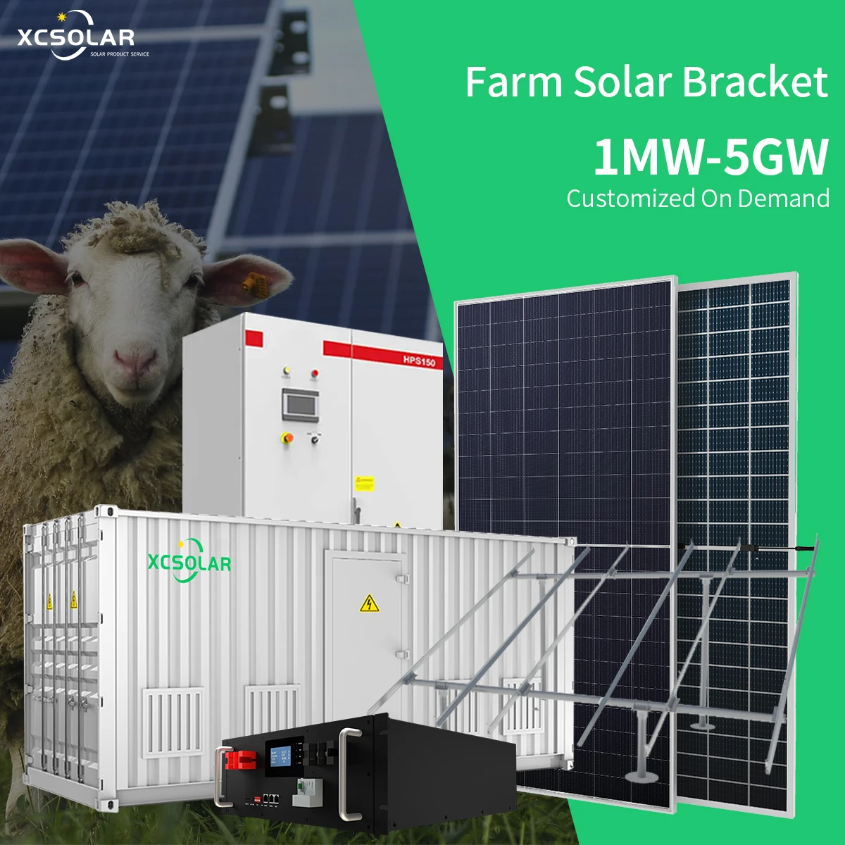 Solar Photovoltaic System 50KW 100KW 300KW 500KW 1MW 2MW Solar Powered Cold Room For Fish And Meat