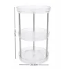 Three-tier, three-column stainless steel storage rack