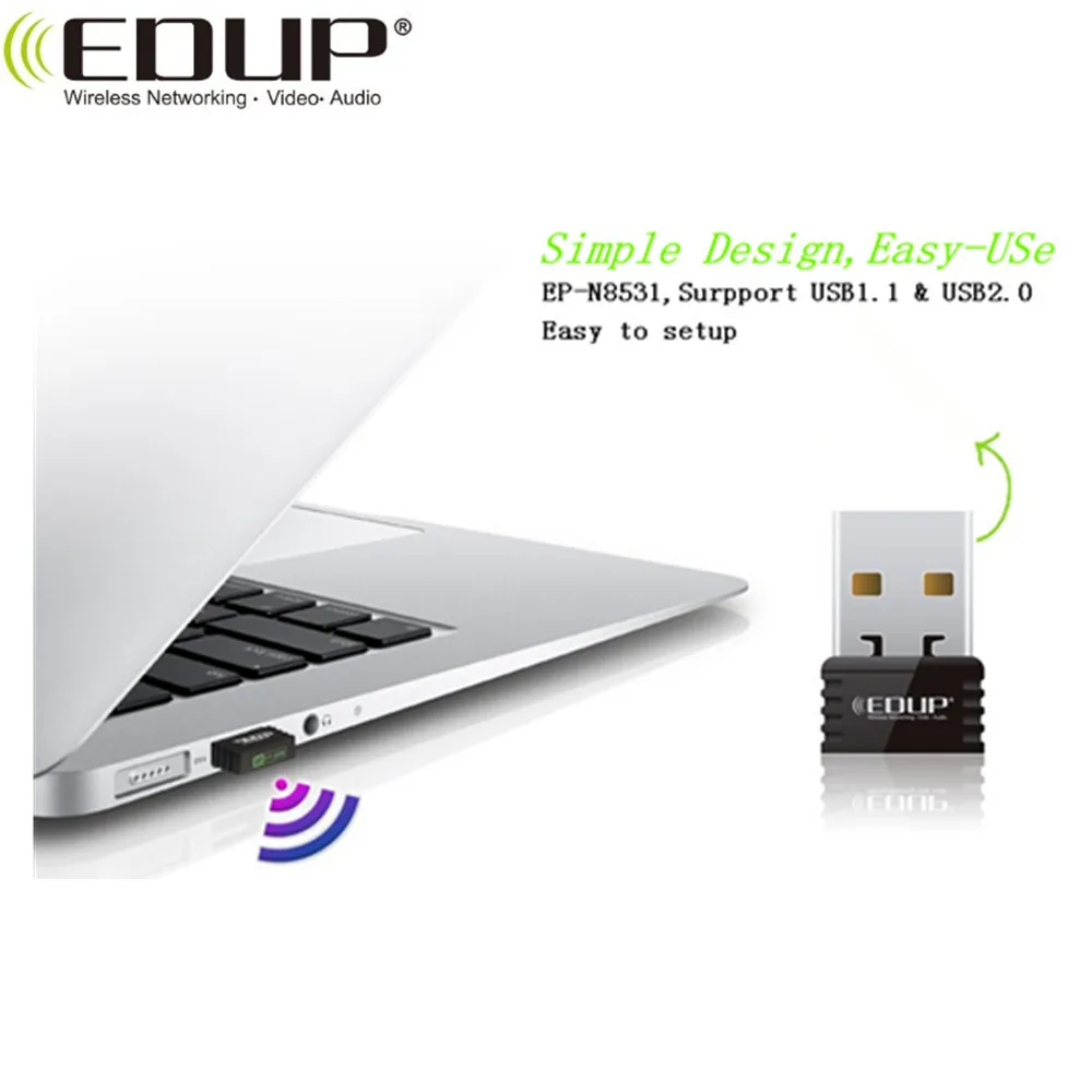 Wifi Dongle Rt5370 Main Chip Usb Adapter Antenna Network Card 2.4Ghz Rt 5370 Receiver for Tv Computer