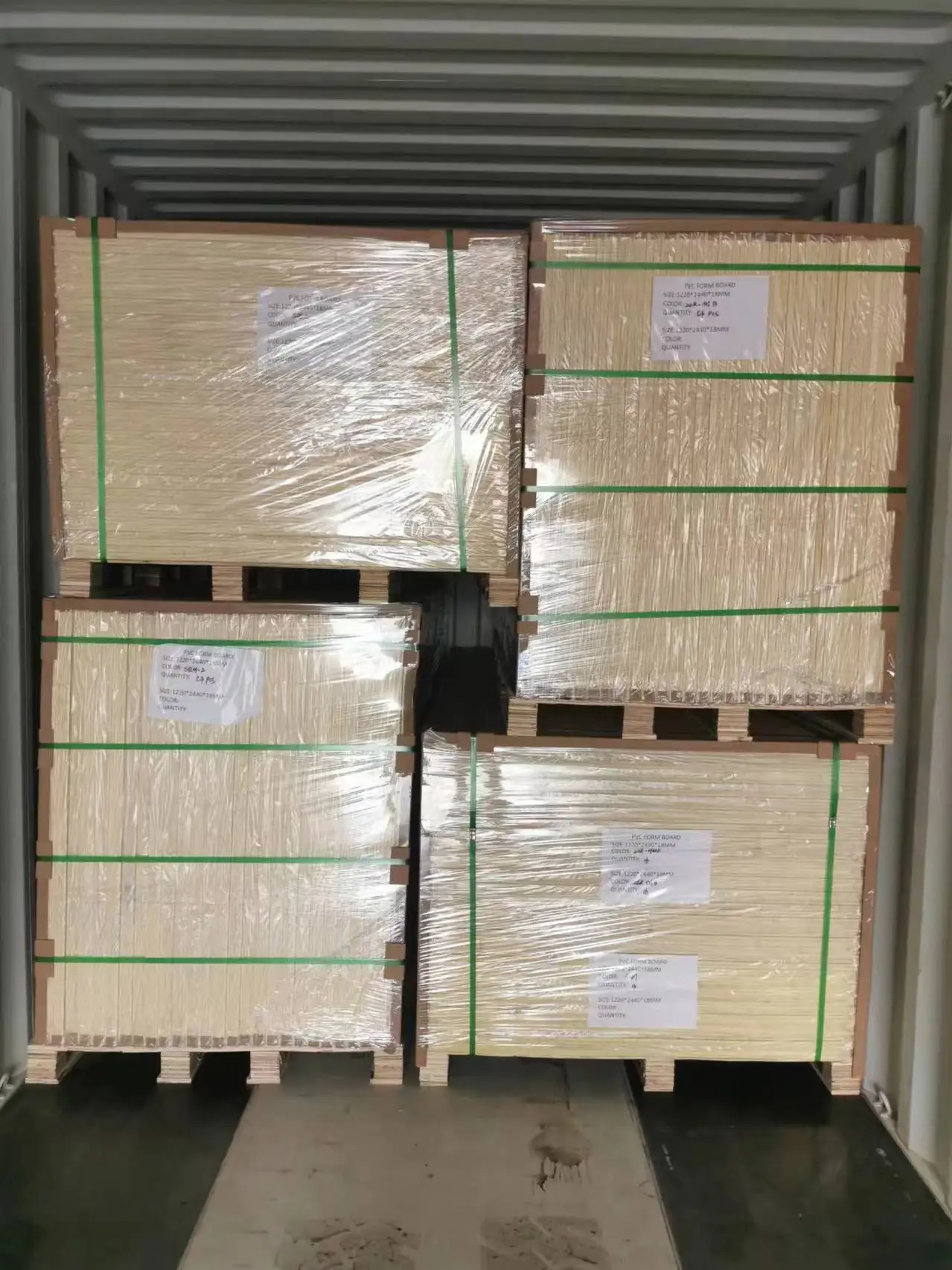 Packaging & shipping specifications