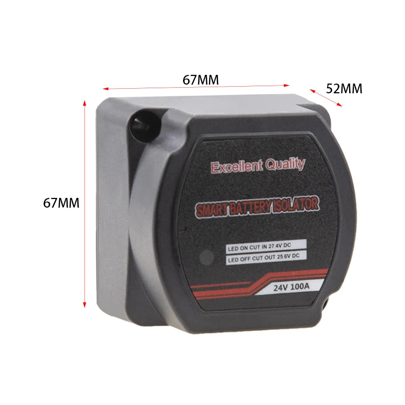 High Quality Dual 24v 100a Smart Battery Isolator Switch Factory Direct