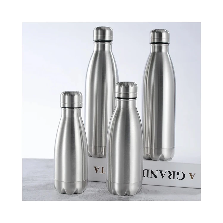 Wholesale Double Wall Insulated Cola Shaped Sport Water Bottle Thermal ...