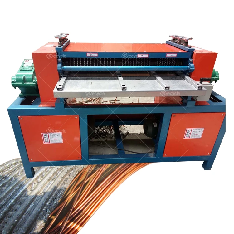Scrap Radiator Fan Cooling Fan Separating Recycling Crushing Machine