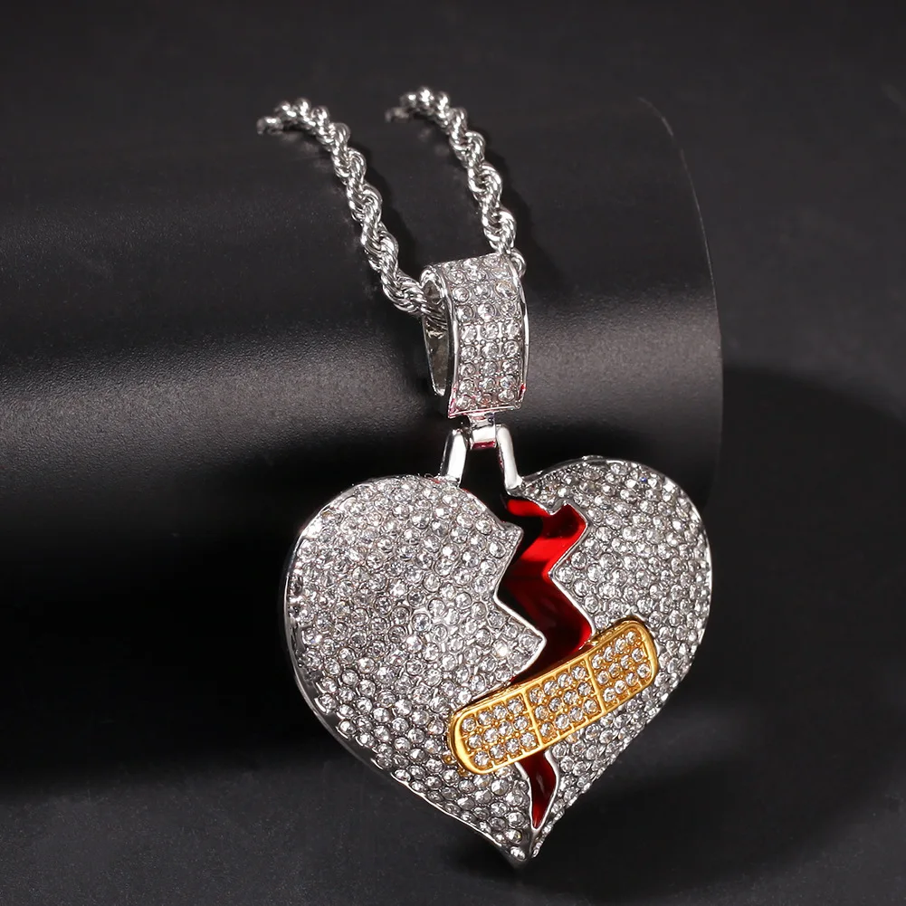 heartbreak diamond pendant