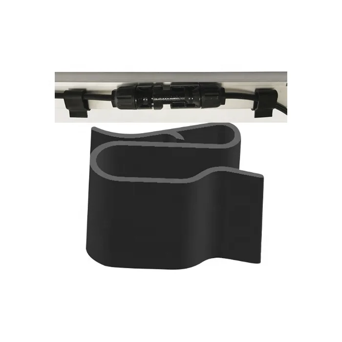 Custom Solar PV Panel Plastic Insulation Wire Cable Clip Solar Connector Wire Clip Grounding Fixing Wire Clip
