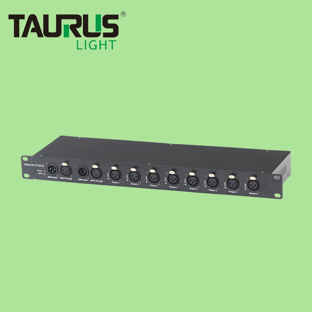 RDM&DMX Splitter 8 - Remote Control Light DMX Console