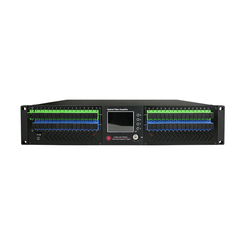EDFA 56 EYA WESS CATV SYSTEM FIBER AMPLIFIER 4/8/16/32 PORTS 16dBm 19dBm 32dBm