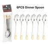 Gold- 6pcs Dinner Spoon