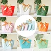 Folding boat shape paper bag