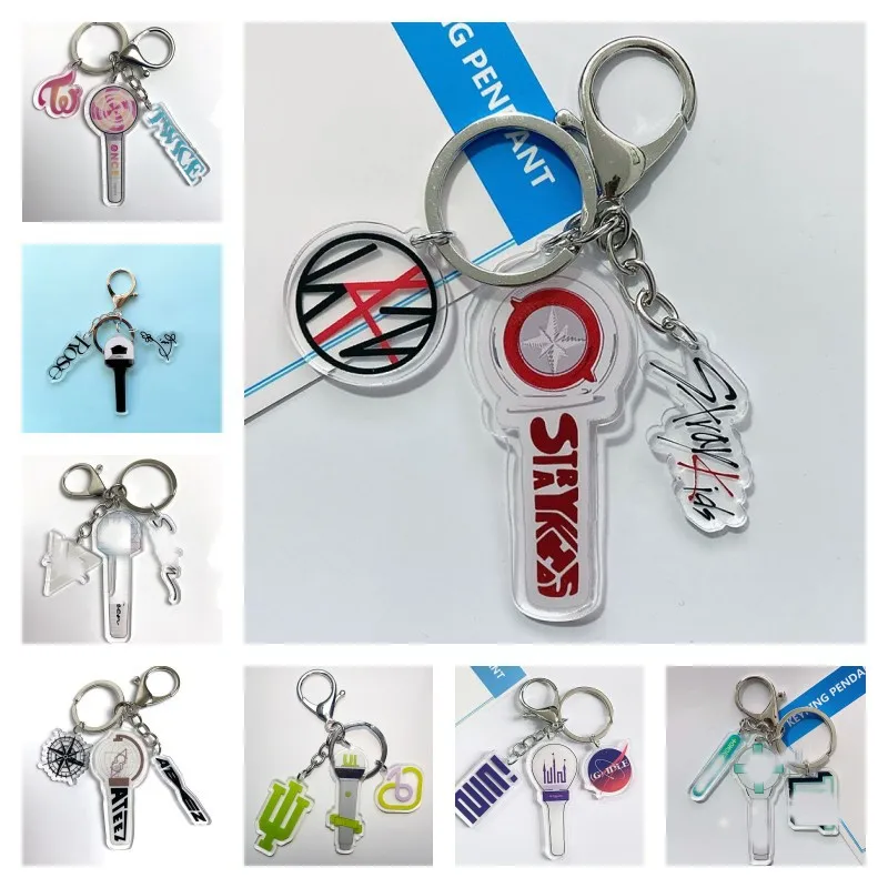 KPOP Chaveiro Stray Kids Ateez Duas Vezes Astro Rose IU (G) I-DLE