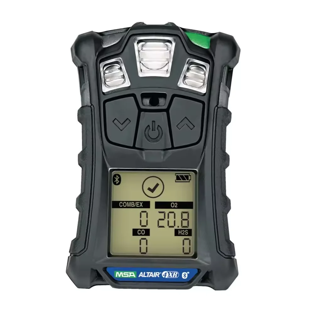 Industrial MSA ALTAIR O2 Gas Detector Rechargeable 4X 5X 4XR CH4 Leak Detector with ATEX Certificate Effectively Detects CO2 NO2