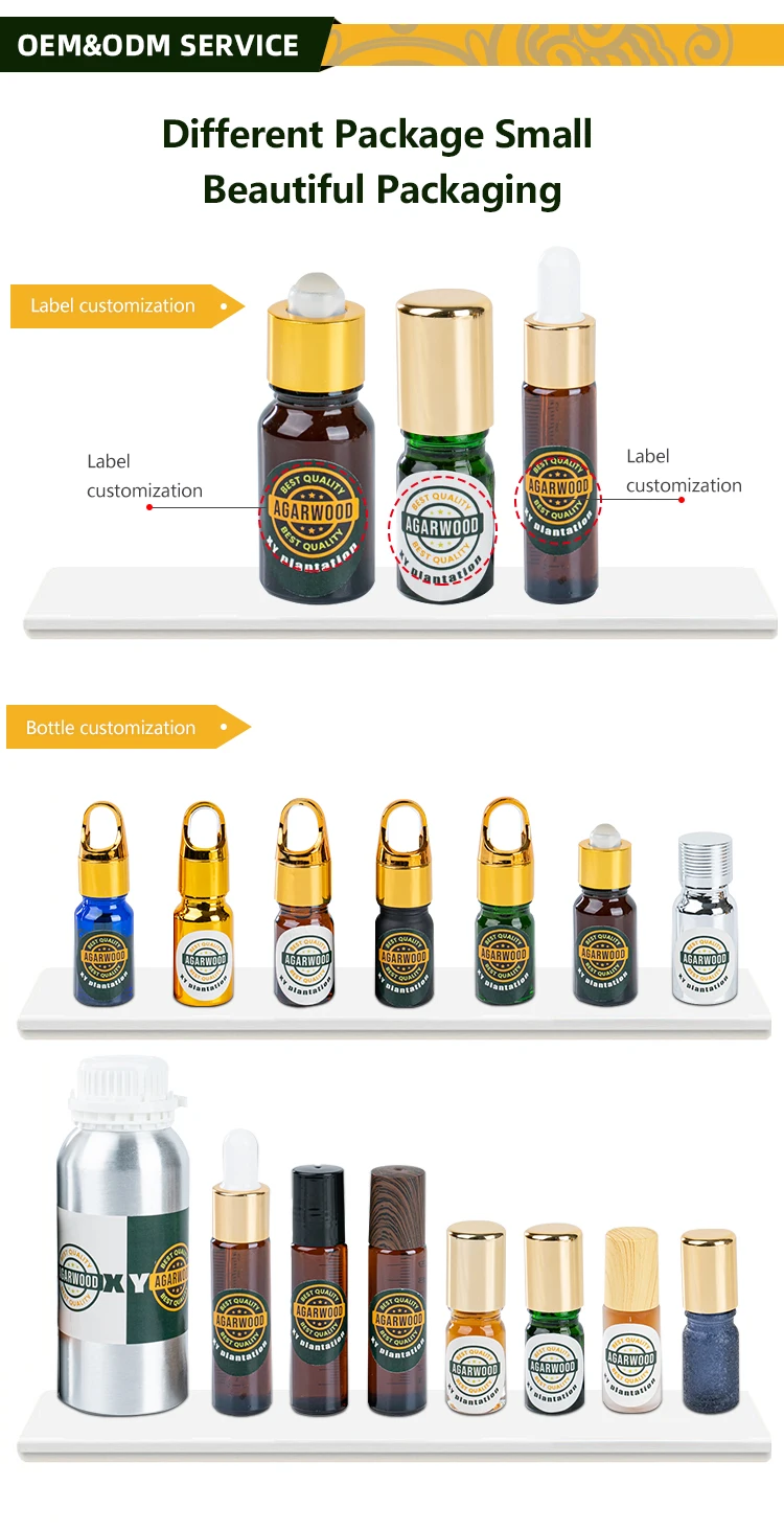 Wholesale Price Pure Natural Indian Agarwood Oud Essential Oil For