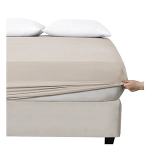 Queen Size Polyester Knitted Waterproof Fitted Bed Sheet Water Proof Waterproof Mattress Covers