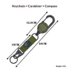 green-easy pull buckle-eagle mouth buckle-compass