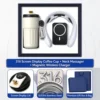 Coffee Cup + Neck Massager + Power Bank - Black