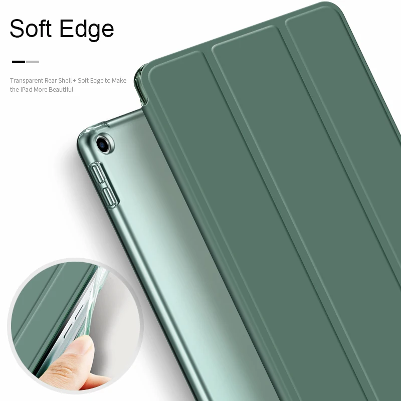 Book Cover Design Multi Angle Viewing Stand Smart Cover Auto Sleep Wake Function for Apple iPad 9.7inch 2017 2018