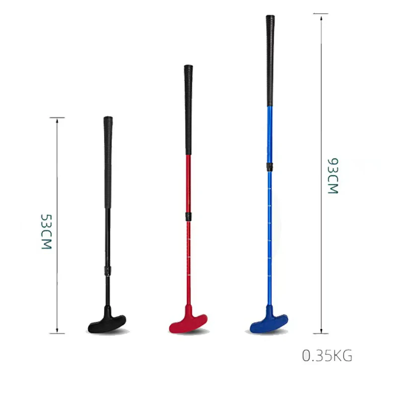Factory OEM Custom Logo Adjustable Golf Club Two-way Left and Right Hand Mini Golf Putter for Junior Kids Adults