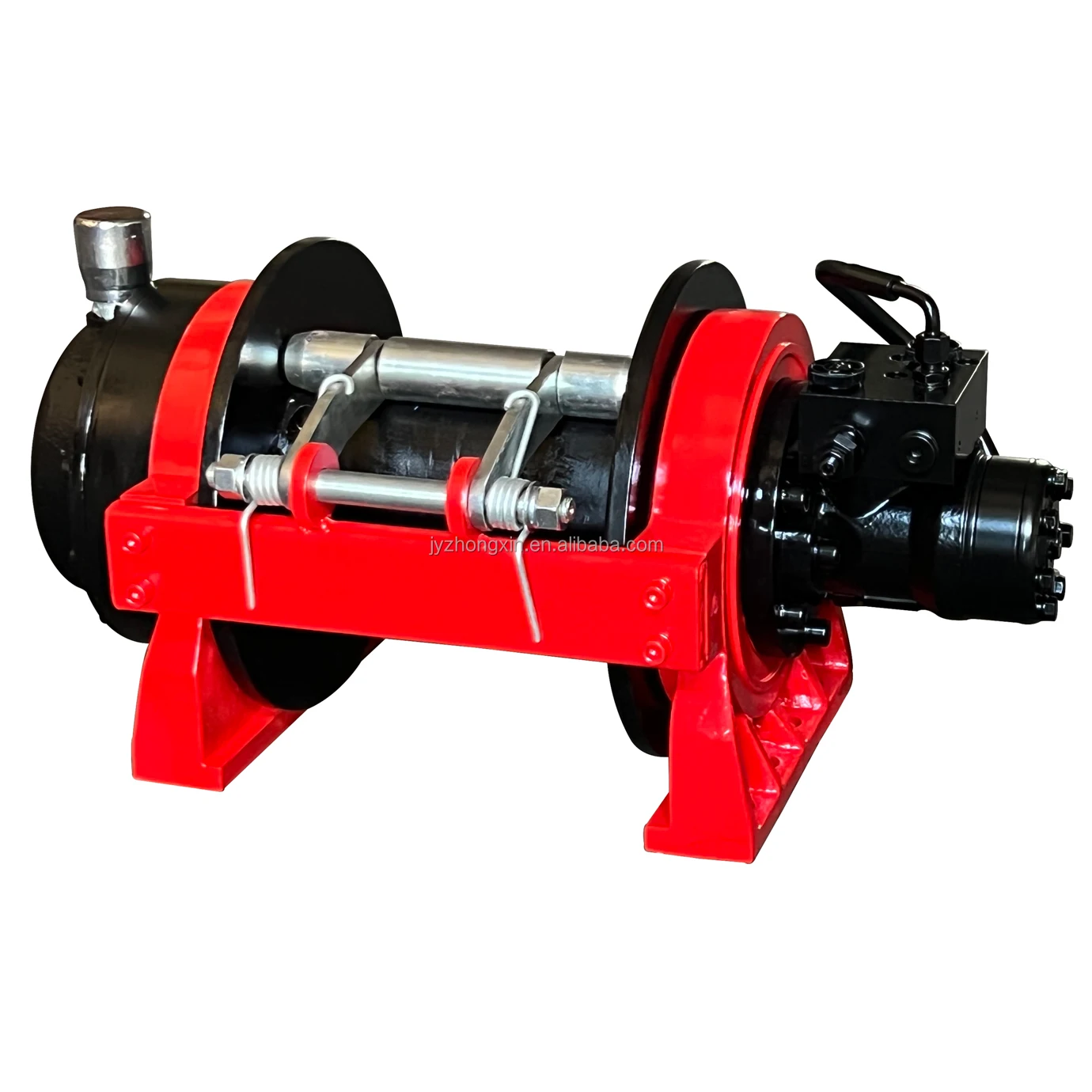 10 Ton Hydraulic Winch Hydraulic Recovery Winch Cable Pulling Winch