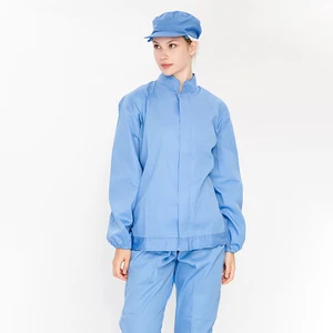 Wholesale Custom Factory Workshop Uniform Workwear Food Processing Industry Work Clothing Set Dustproof Clothing