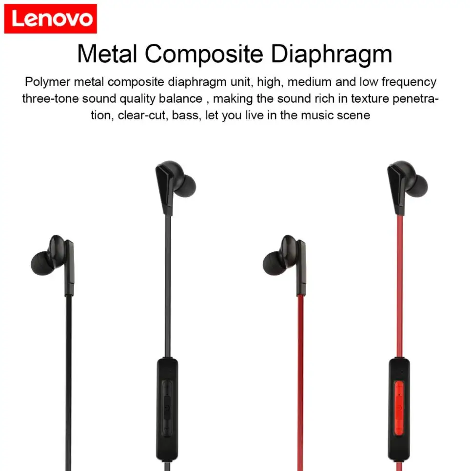 Lenovo-auriculares Portátiles He01 Originales,Cascos Magnéticos Con Banda  Para El Cuello,Inalámbricos,Impermeables,Bt 5,0 - Buy Banda Para El Cuello  De Auriculares,Auriculares Inalámbricos,Lenovo Product on Alibaba.com