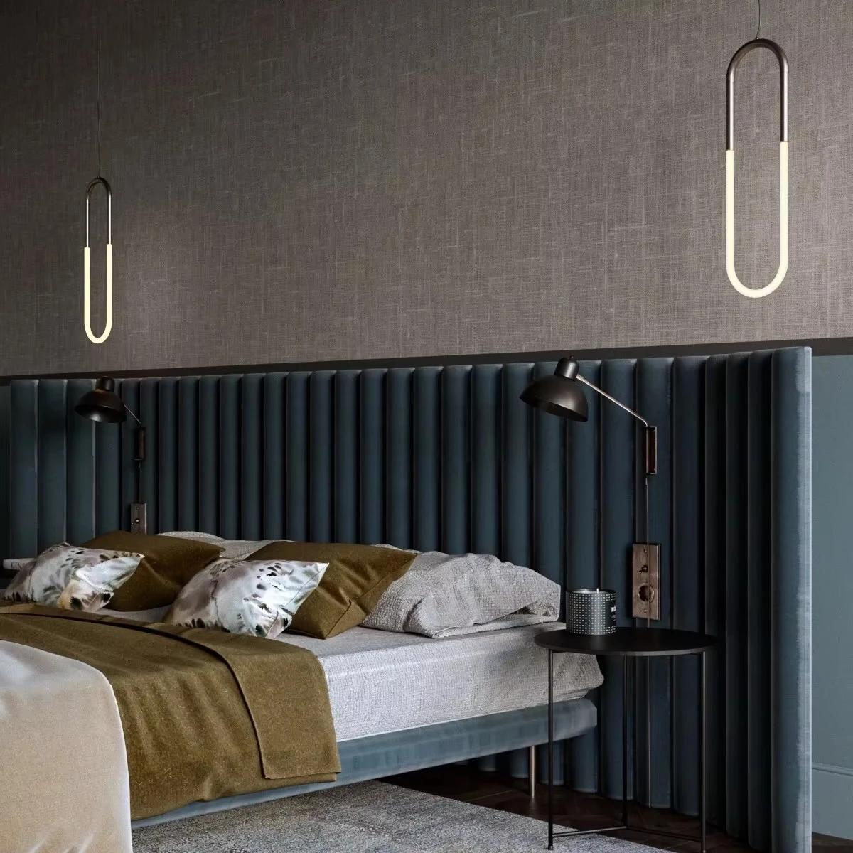 Easy Install Soundproof Soft Leather Waterproof Decoration 3D Wall Covering Wall Panel for Hotel & Home Decor