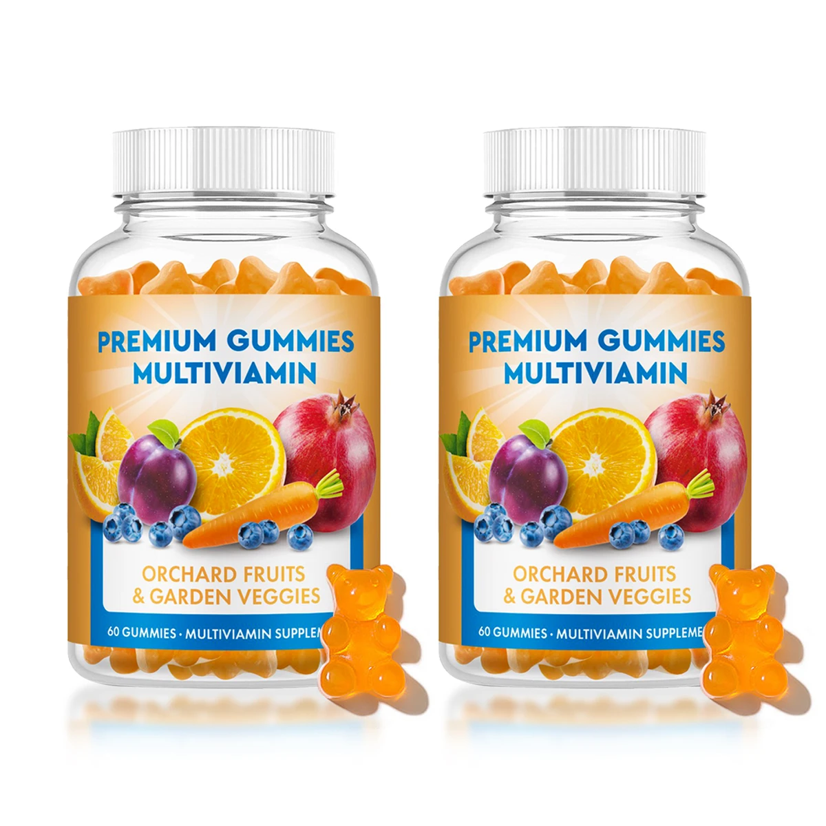 Factory Custom Label Multivitamin Food Supplements Gummies Kids Multi ...