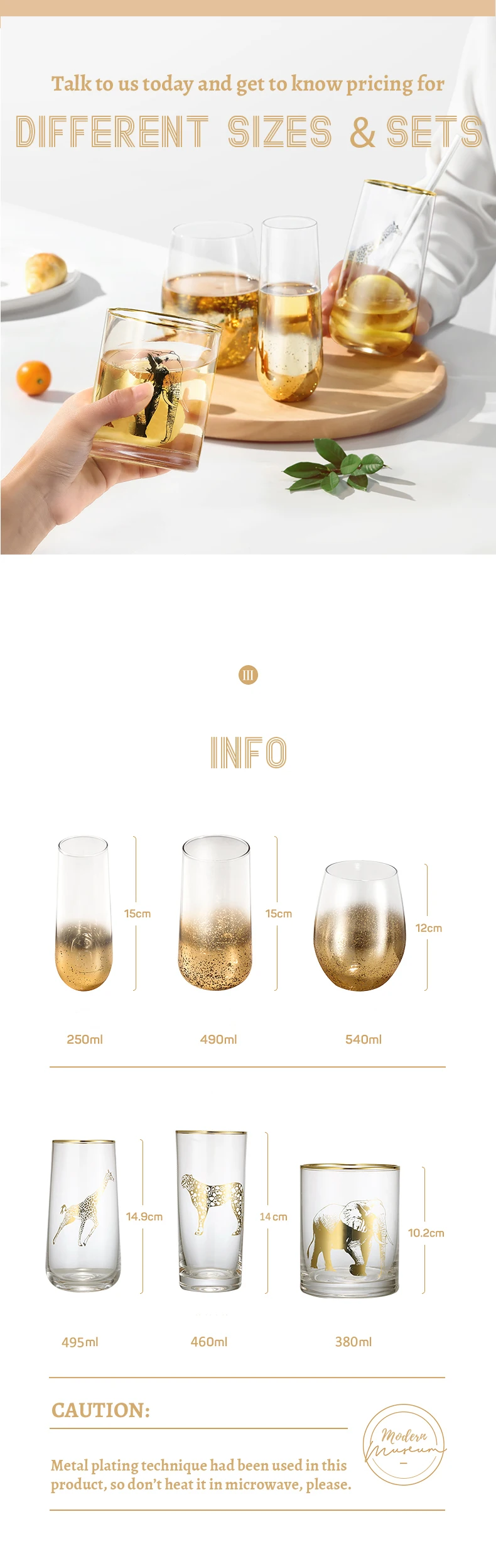 Drinking Glassware Glass Type Blue Rim Mexican Drinking Glass Tumbler