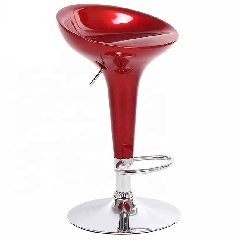 red modern bar stools