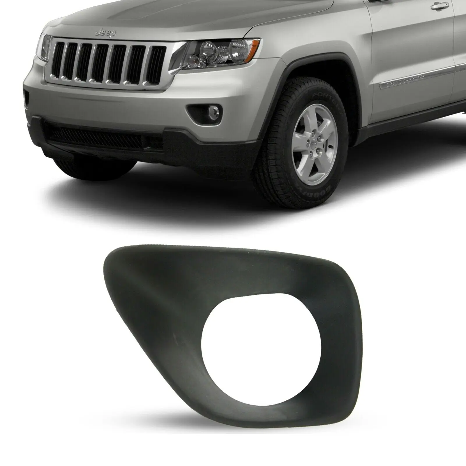 For 2011-13 Jeep Grand Cherokee Body Parts Auto Fog Light Fog Lamp Cover Trim Bezel  68078284AA 68078285AA