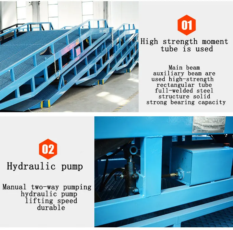 12 Ton Hydraulic Container Loading Unloading Platform Mobile Fixed ...