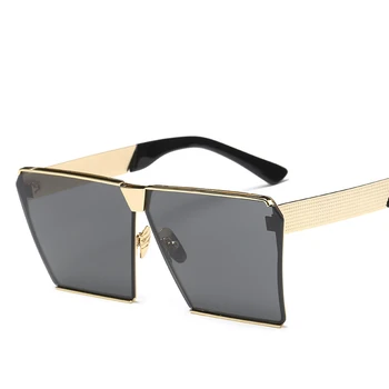 Popular Korean style fashion men and women large frame sunglasses simple and versatile polarized sunglasses