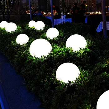 Garden Solar Light Ball/led Glow Swimming Pool Ball/led Glow Ball ...