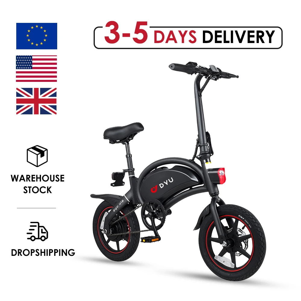 Folding Electric Bike Bicicleta Dyu DYU C3 Folding Electric Bike