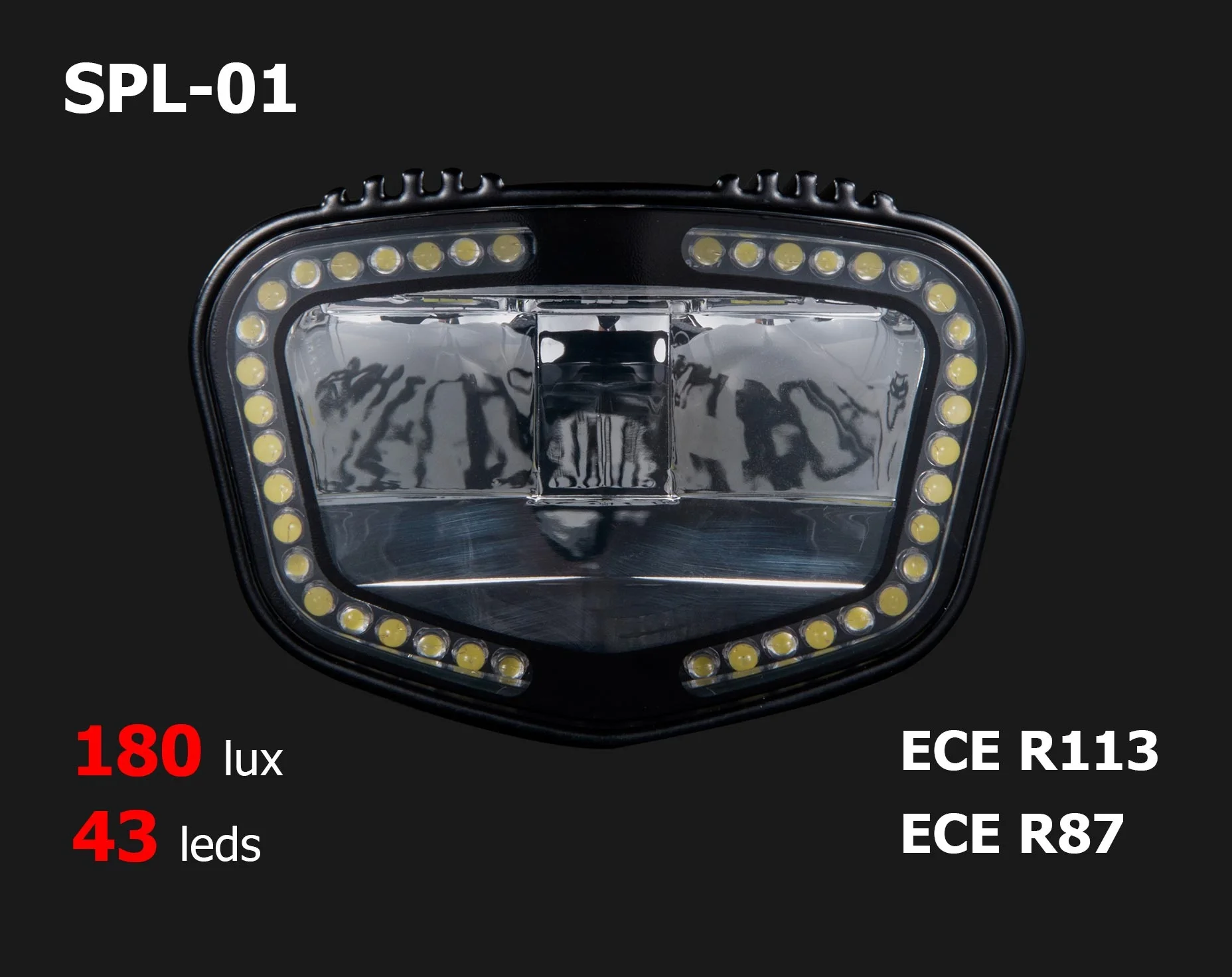 Factory direct Satelite CREE 2000 Lumen ebike light electric bike